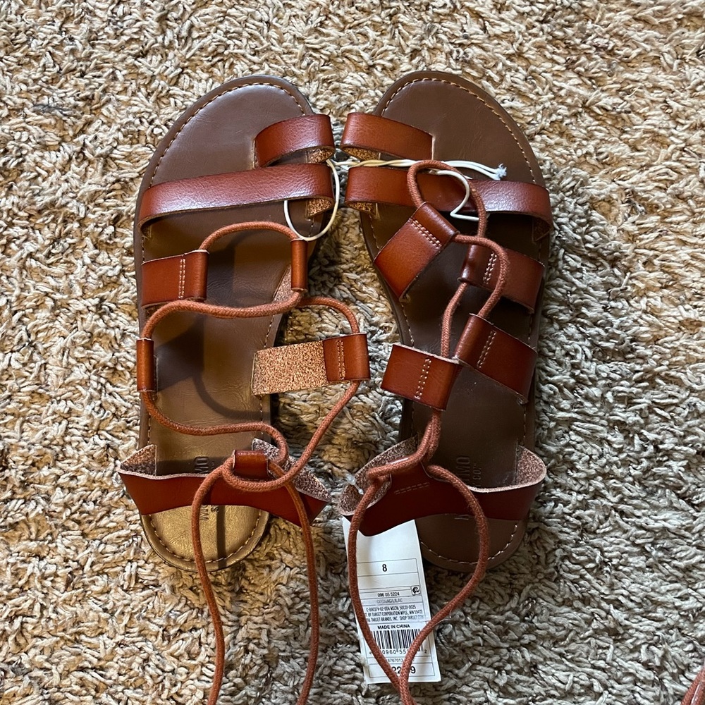 Lace-up Gladiator Sandals
